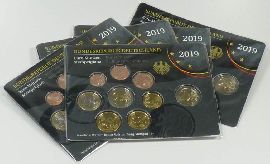 Kursmünzensatz Deutschland 2019 komplett