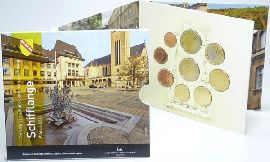 Luxemburg Kursmünzensatz 2016 st OVP Schifflange