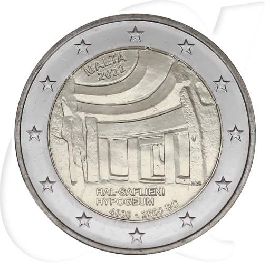 malta-2022-hypogeum-2-euro-hal-saflieni Münzen-Bildseite