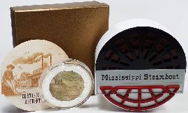 Mississippi Steamboat 2015 Silber Cook Islands 25 Dollars OVP