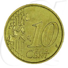 Monaco 10 Cent 2001 Umlaufmünze
