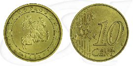 Monaco 2002 10 Cent Umlauf Münze Kurs Münze Vorderseite und Rückseite zusammen