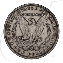 USA 1 Morgan-Dollar Silber (siehe Detailbeschreibung)