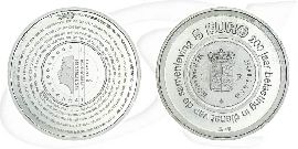 Niederlande 2006 Finanzverwaltung 5 Euro Münze Vorderseite und Rückseite zusammen
