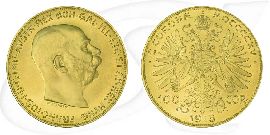 Österreich 100 Kronen 1915 offizielle Nachprägung Münze Vorderseite und Rückseite zusammen