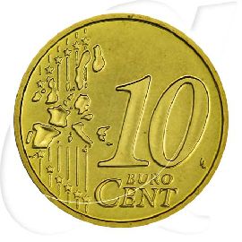 Österreich 10 Cent 2003 st Umlaufmünze