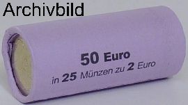 Deutschland 25x 2 Euro 2024 A (Berlin) Paulskirchenverfassung st Sichtrolle OVP