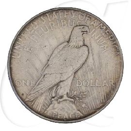 USA 1 Peace Dollar Silber (siehe Detailbeschreibung)