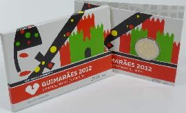 Portugal 2 Euro 2012 Guimaraes - Kulturhauptstadt Europas PP OVP im Blister