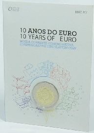 Portugal 2 Euro 2012 10 Jahre Euro-Bargeld st OVP Blister