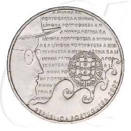Portugal 2,50 Euro CuNi 2009 vz-st Portugiesische Sprache
