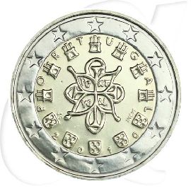 Portugal 2 Euro 2010 stempelglanz Umlaufmünze königliches Siegel von 1144