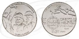 portugal-2010-king-john-5-euro Münze Vorderseite und Rückseite zusammen