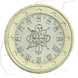 Portugal 2012 1 Euro Umlaufmünze Münzen-Bildseite