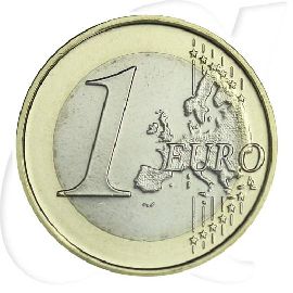 Portugal 2012 1 Euro Umlaufmünze Münzen-Wertseite
