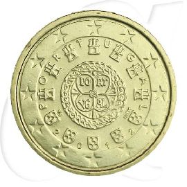 Portugal 10 Cent 2012 stempelglanz Umlaufmünze königliches Siegel von 1142