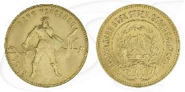 Russland 10 Rubel Gold 7,74gr fein 1982 st Tscherwonez