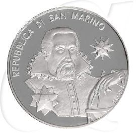 San Marino 5 Euro 2009 PP in Kapsel 400 Jahre Keplersche Gesetze