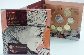 San Marino Kursmünzensatz st/OVP 2013 mit 5 Euro Federico Fellini