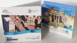 San Marino Kursmünzensatz st/OVP 2014 zu 3,88 Euro - II. Wahl