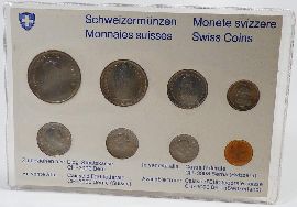 Schweiz Kursmünzensatz 1979 stempelglanz OVP
