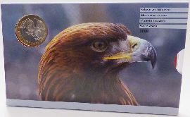Schweiz Kursmünzensatz 2008 stempelglanz Steinadler OVP