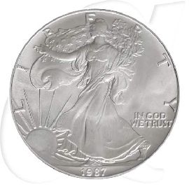 USA 1 Dollar 1987 American Silver Eagle