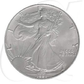 USA 1 Dollar 1991 American Silver Eagle