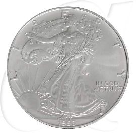Silver Eagle 1993 USA Walking Liberty Münzen-Bildseite