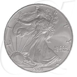 USA 1 Dollar 2001 American Silver Eagle