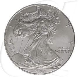 USA 1 Dollar 2008 American Silver Eagle
