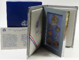 USA 1986 Kursmünzensatz OVP