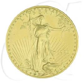 USA 25 Dollar Goldmünze Eagle 15,55 Gramm (1/2 Unze)