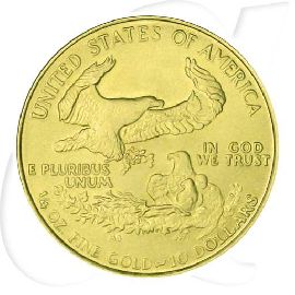 USA 10 Dollar Goldmünze Eagle 7,778 Gramm (1/4Unze)