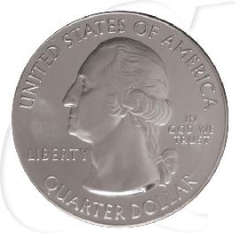 USA Quarter Dollar 2010 st 5 oz Silber Arkansas - Hot Springs National Park