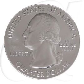 USA Quarter Dollar 2011 st 5 oz Silber Mississippi - Vicksburg National Military