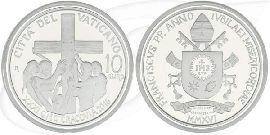 Vatikan 10 Euro Silber 2016 PP OVP Weltjugendtag in Krakau