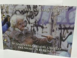 Vatikan 2 Euro 2014 st Numisbrief OVP 25. Jahrestag Mauerfall in Berlin