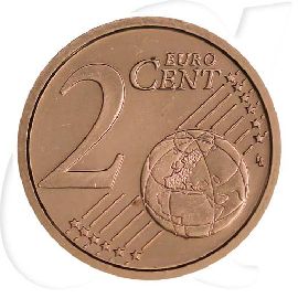 Vatikan 2011 2 Cent Benedikt Umlauf Kurs Münzen-Wertseite
