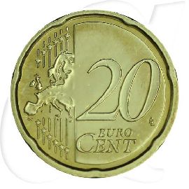 Vatikan 2011 20 Cent Benedikt Umlauf Kurs Münzen-Wertseite