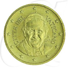 Vatikan 2015 50 Cent Franziskus Umlauf Kurs Münzen-Bildseite