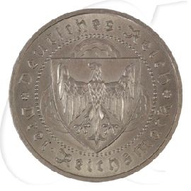 Weimarer Republik 3 Mark 1930 A vz Walther von der Vogelweide