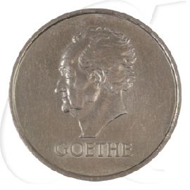 Weimarer Republik 3 Mark 1932 A vz 150. Todestag Goethe