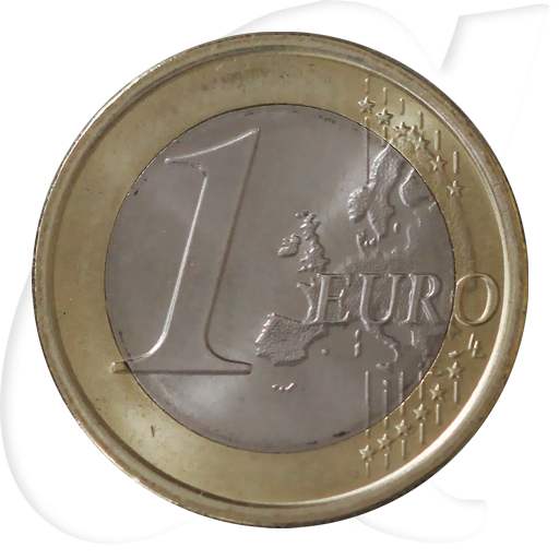 San Marino 1 Euro Kursmünze 2009 prägefrisch/vz-st