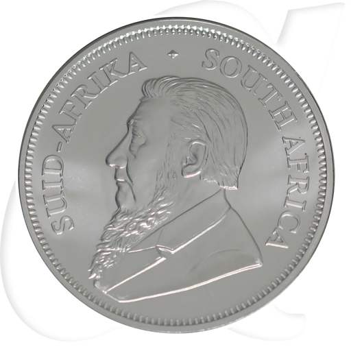 1 oz Krügerrand Silber Münzen-Bildseite
