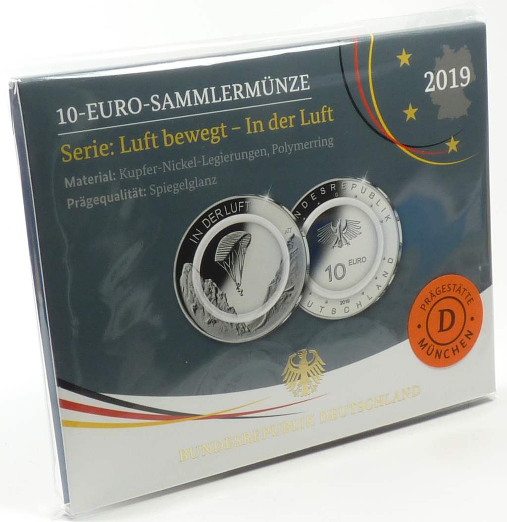 10 Euro Luft 2019 PP OVP