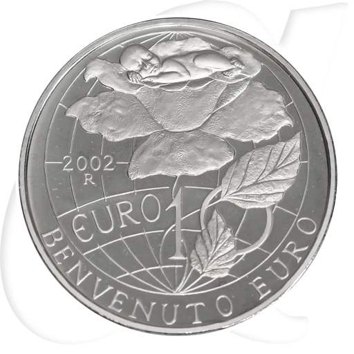 San Marino 10 Euro 2002 PP in Kapsel Willkommen Euro