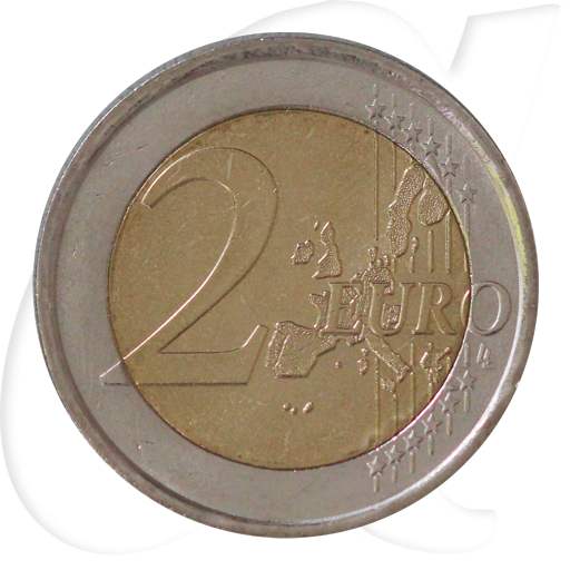 San Marino 2 Euro Kursmünze 2002 prägefrisch/vz-st