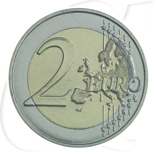 2 Euro 2019 San Marino Münzen-Wertseite