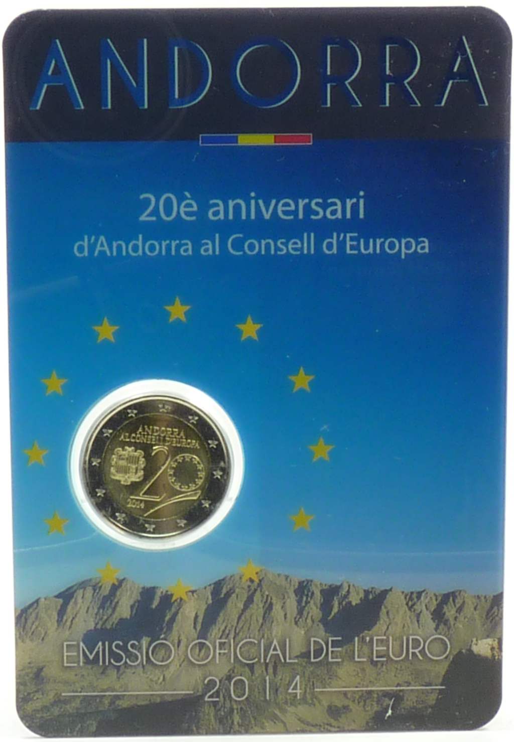 2 Euro Andorra 2014 Blister